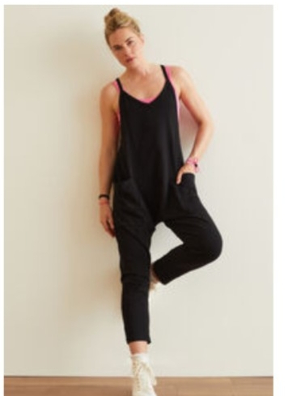 Altard State Hang Tough Black Jumpsuit - Size XS